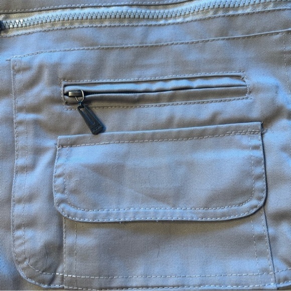 EUC Sanyou MENS Utility‎ Hunting Fishing Kaki Full Zip Vest Size XL (A3) - Picture 3 of 7